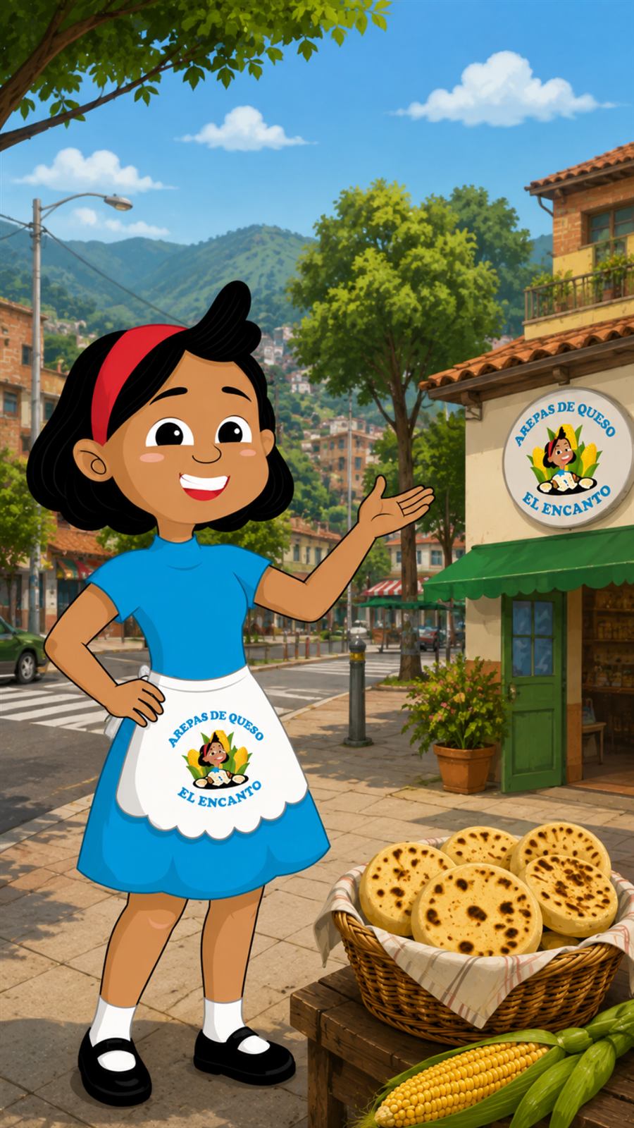 Personaje de marca · punto de venta