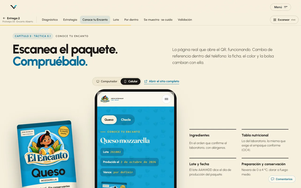 «Conoce tu Encanto»: lo que abre el QR