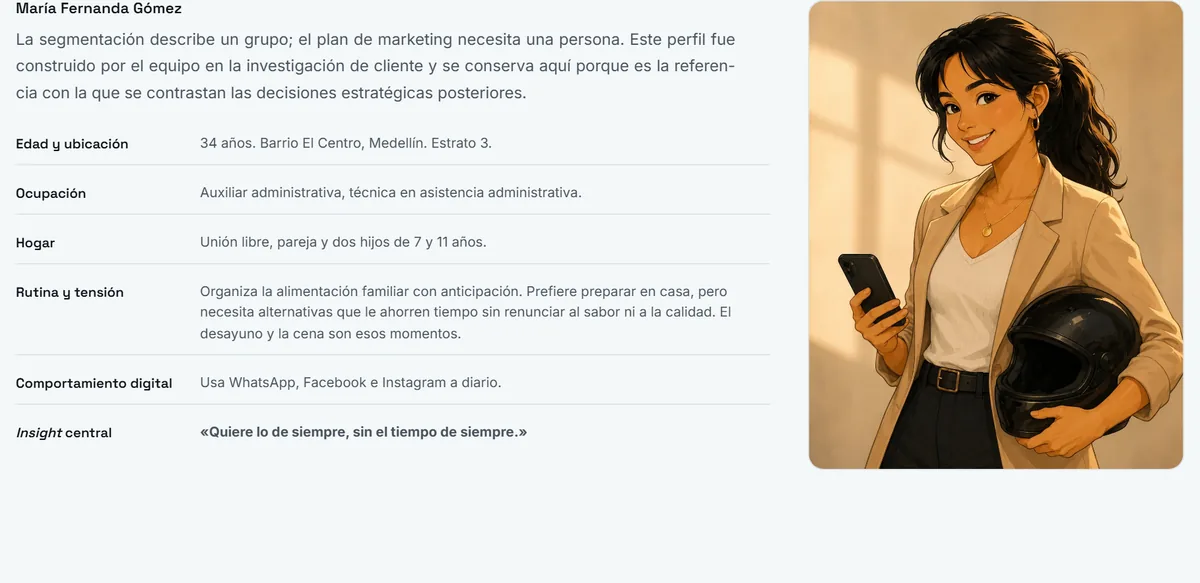 Cómo quedó en la primera entrega: La definición de María